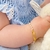 Pulseira Infantil Plaquinha de Pérolas - comprar online