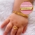 Conjunto infantil anel e pulseira amor infinito - comprar online