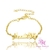 Pulseira Infantil de luxo personalizada butterfly