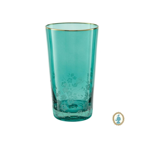 Conj 06 copos água em cristal italiano - Embraed Home