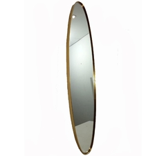 Espelho Comprido 120cm Oval Decorativo Alta Decoração - comprar online