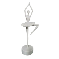 Enfeite Escultura Bailarina Posição Ceramica Formosa - comprar online