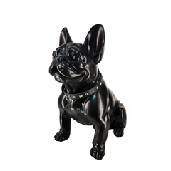 Escultura Decorativa Cachorro Bulldog Sentado - comprar online