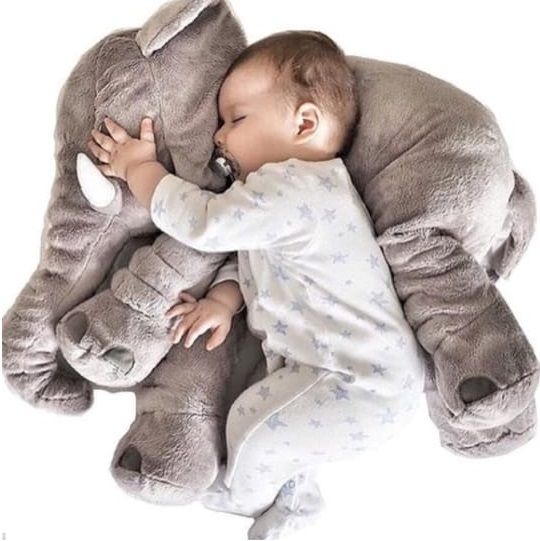 Elefante Gigante Peluche Almohada De Contención y Apego Para Beb