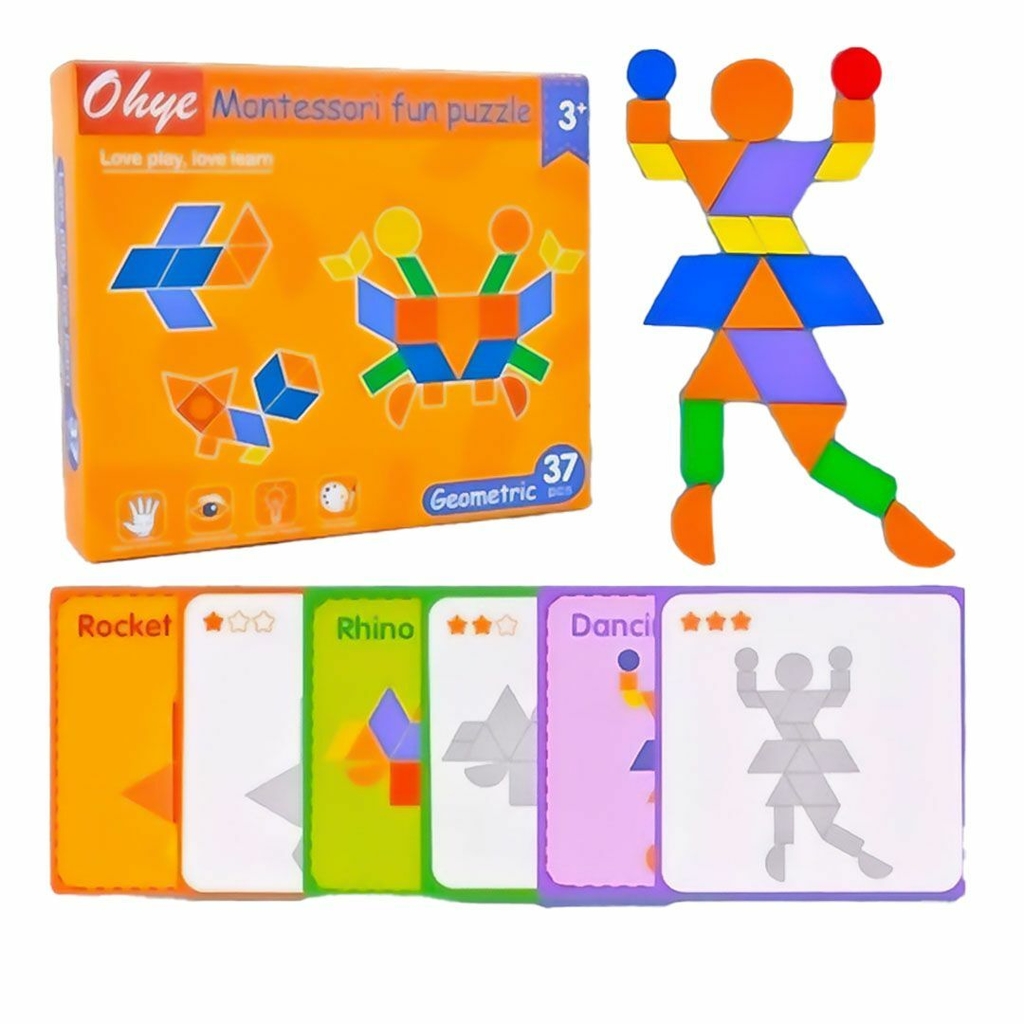 Rompecabezas montessori top