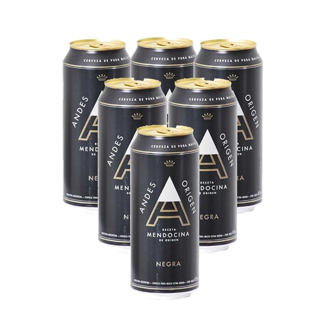 ANDES NEGRA SIX PACK 473CC