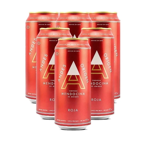 ANDES ROJA SIX PACK 473CC