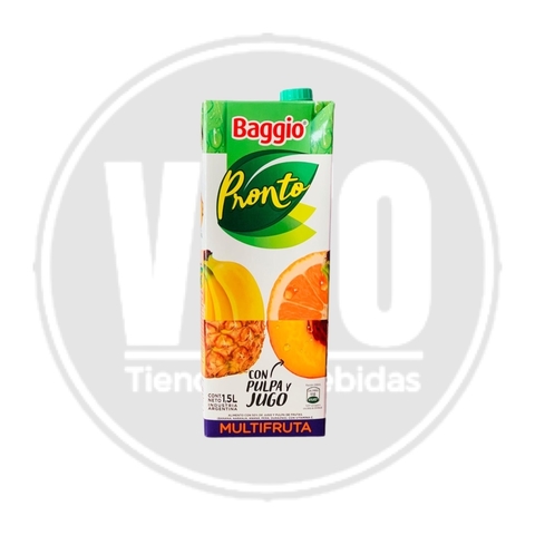 JUGO BAGGIO MULTIFRUTA 1L