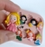 Molde de Silicone - Apliques Miniatura 08 Micro Princesas 2cm - Biscuit da Lu