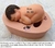 Molde de Silicone - Bebê Realista de Bruços 8cm
