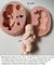Molde de Silicone - Bebê Útero Bipartido 8cm - comprar online