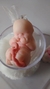 Molde de Silicone - Bebê Bipartido Mão na Boca 6cm - comprar online