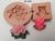 Molde de Silicone - Kit com 02 Flores Rosas (BL2305)