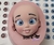 Molde de Silicone - Kit Rosto Doll 02 de 5cm + Olhos Resinados 410M