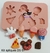 Molde de Silicone - Kit Apliques Doces e Sorvetes 3cm com 07 - comprar online