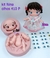 Molde de Silicone - Kit Boneca Nina 10cm + Olhos Resinados 410P