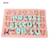 Molde de Silicone - Alfabeto Letras Arredondadas 1,5cm - BL 0190