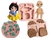 Molde de Silicone = Kit Mini Boneca Doll Vick + Cabelos + Laços c/ 09 Topo Bolo Biscuit - comprar online