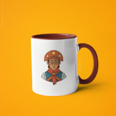 Caneca Lampião alça e interior coloridos - loja online