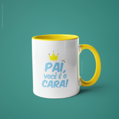 Caneca Pai Você É O Cara Um alça e interior coloridos na internet