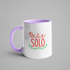 Caneca Mãe Solo alça e interior coloridos - XiqueXique