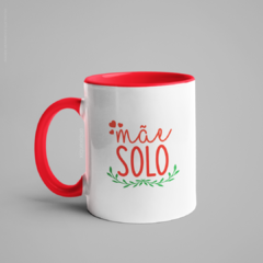 Caneca Mãe Solo alça e interior coloridos - loja online