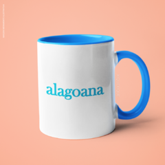 Caneca Alagoana alça e interior coloridos - comprar online