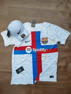 KIT BARCELONA BRANCA NOVA BON NIKE BRANCO