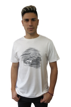 BLURRY SKULL REG TEE - 01050-232 - comprar online