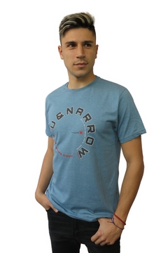 U&NARROW BLUE REG TEE - 01034-232 - tienda online