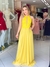 Vestido Longo Amarelo Nicole