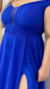 Vestido Longo Azul Royal Ombro a Ombro Isabelly - ♡ Atelie Danieli Jeniffer |  Vestidos de Festa