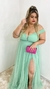 Vestido Longo Tiffany Ombro A Ombro Isabelly Plus Size - comprar online