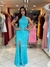 Vestido madrinha azul tiffany cris sereia - comprar online