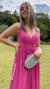 Vestido Sofia Pink de alcinha na internet
