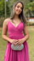Vestido Sofia Pink de alcinha - comprar online