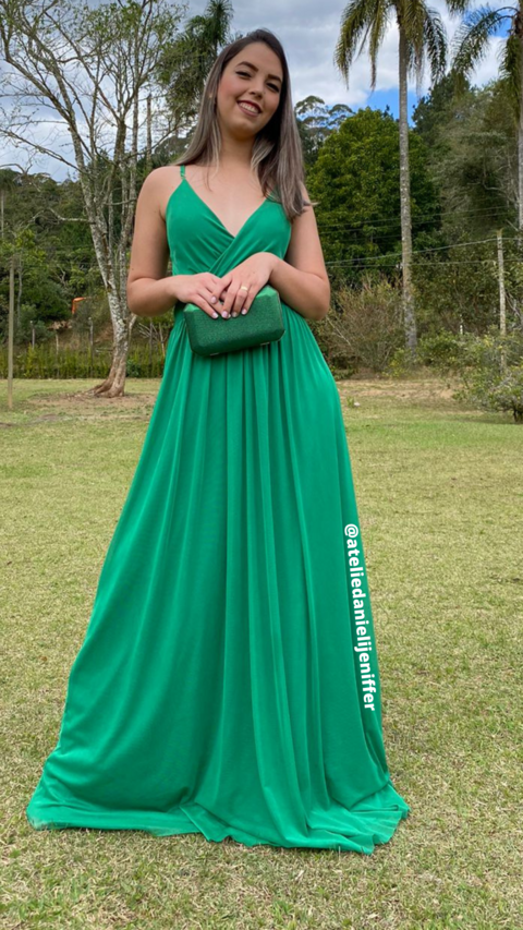 vestido Sofia verde