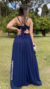 Vestido Sofia Azul Marinho na internet