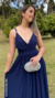 Vestido Sofia Azul Marinho - ♡ Atelie Danieli Jeniffer |  Vestidos de Festa