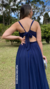Vestido Sofia Azul Marinho - loja online