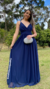 Vestido Sofia Azul Marinho