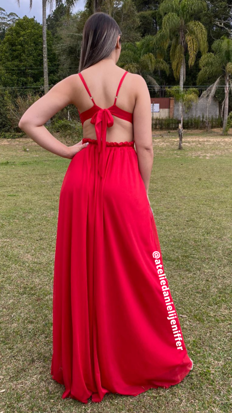 Vestido Sofia Vermelho