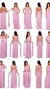 Vestido Infinity Multiformas Lilas Lavanda - comprar online