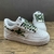 A Bathing Ape Bape Sta Low ABC Camo White Green na internet