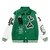 Louis Vuitton Varsity Leather Jacket Black White