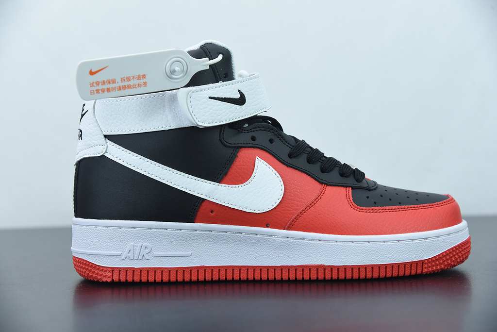 Nike Air Force 1 High 07 LV8 NBA 75th Anniversary Chile Red