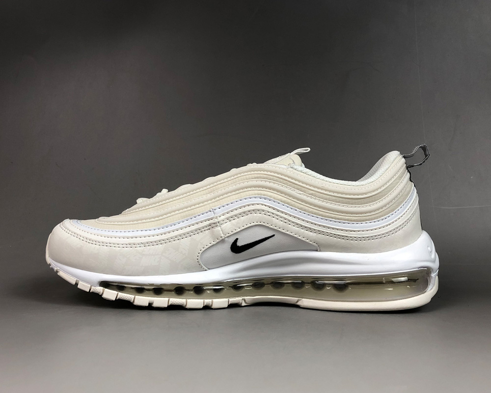 Nike air max 97 logos on sale black
