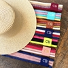 Faixas coloridas para chapeu