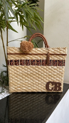 kit bolsa onça caramelo + chapéu paris 2.0 - comprar online