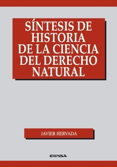 Síntesis de historia de la ciencia del derecho natural